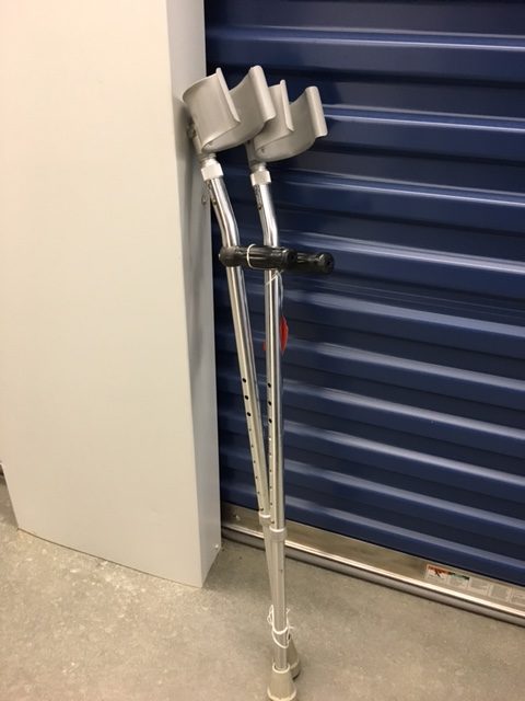 Forearm crutches