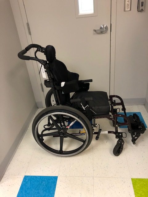 Zippie X'Cape folding manual wheelchair, 13" wide