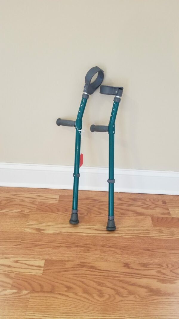 Forearm crutches by Walk Easy Inc.