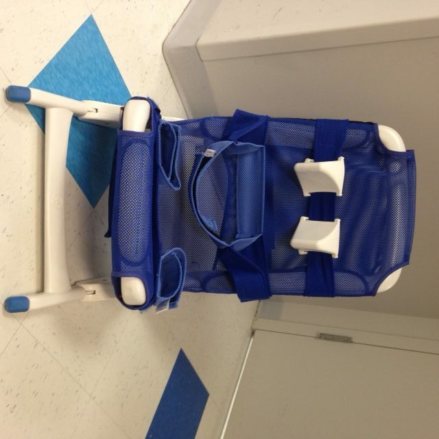 Blue Wave Adjustable bath chair