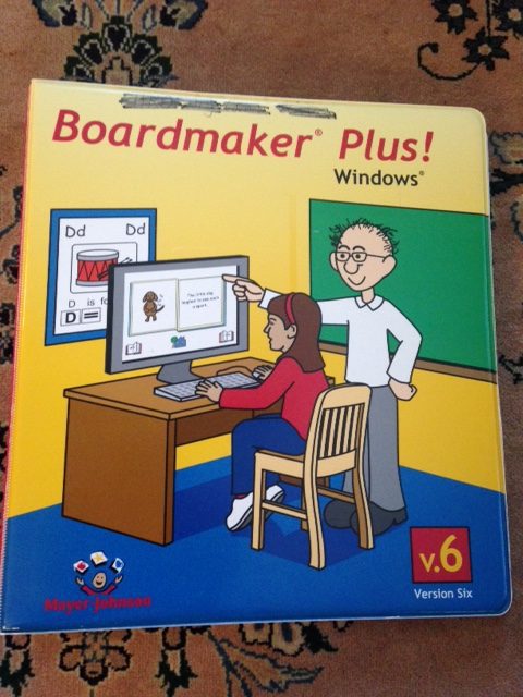 Boardmaker Plus Manual and Software (windows version)