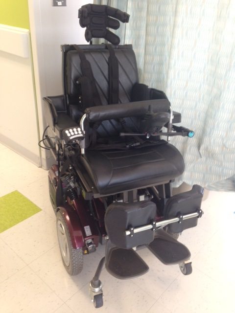 Permobil C400 VS power wheelchair/stander