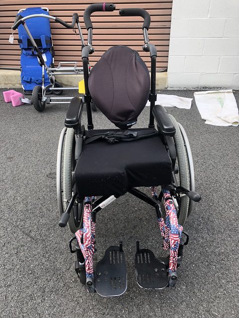 Quickie 2 folding manual wheelchair