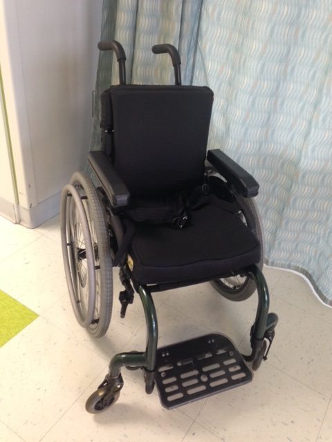 Zippie Zone rigid frame manual wheelchair