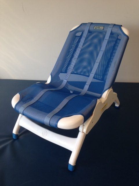 Blue Wave Bath Chair, small