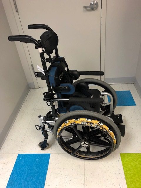 Zippie GS One-Arm drive manual wheelchair, 12" wide