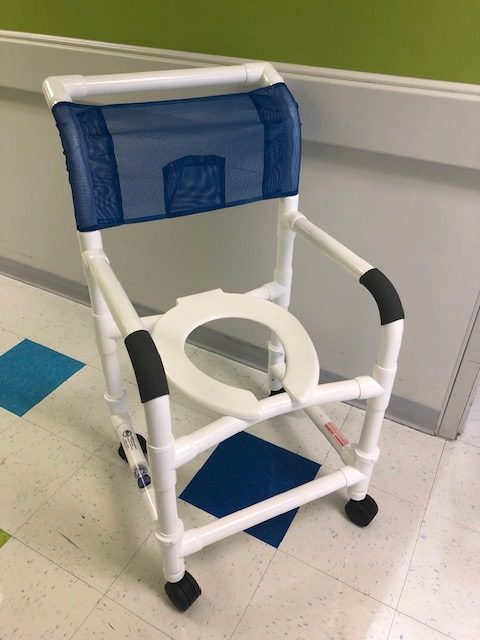 Rolling Shower/Commode chair