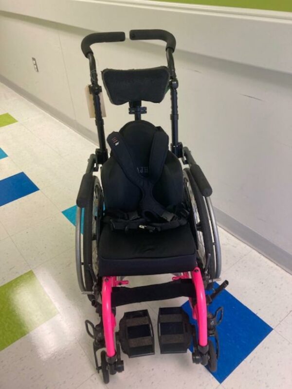 Zippie Xcape Folding Wheelchair 11" Wide Children's Assistive Technology Service (C.A.T.S.)