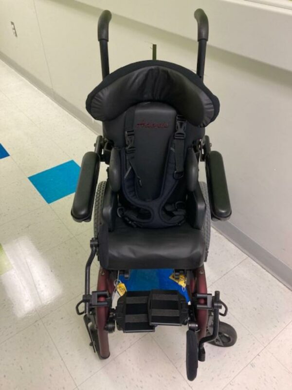 Zippie TS folding frame wheelchair, 9" wide Children's Assistive