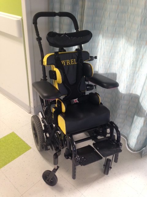 IRIS tilt in space wheelchair
