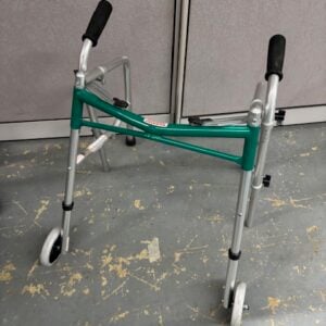 Pediatric strider folding walker, tweener