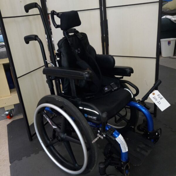Tsunami Little Wave rigid frame wheelchair, 12" wide