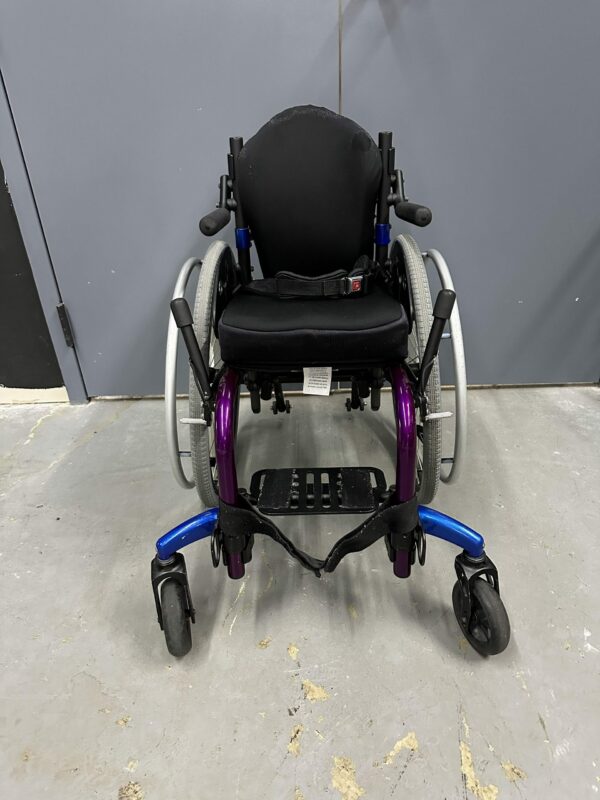 Clik rigid frame manual wheelchair, 12" wide