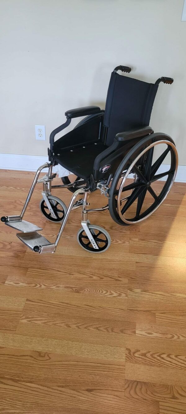 Metro Plus Transport Chair 14" wide