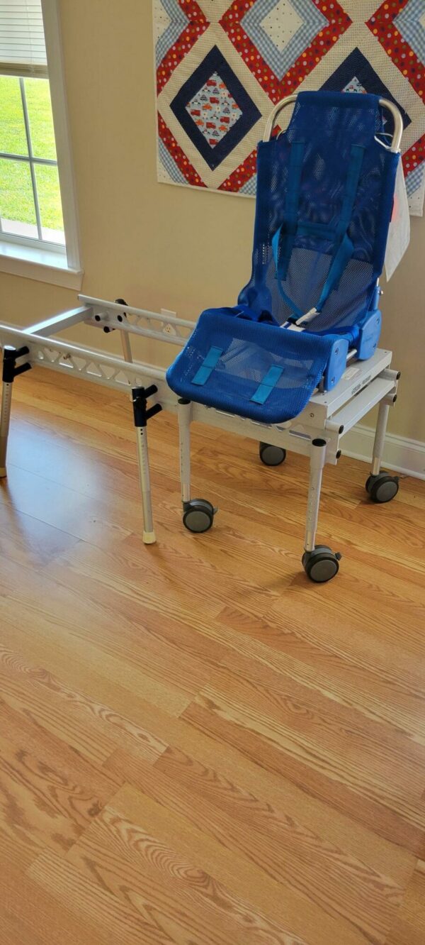 Shower transfer system seat width 14" small