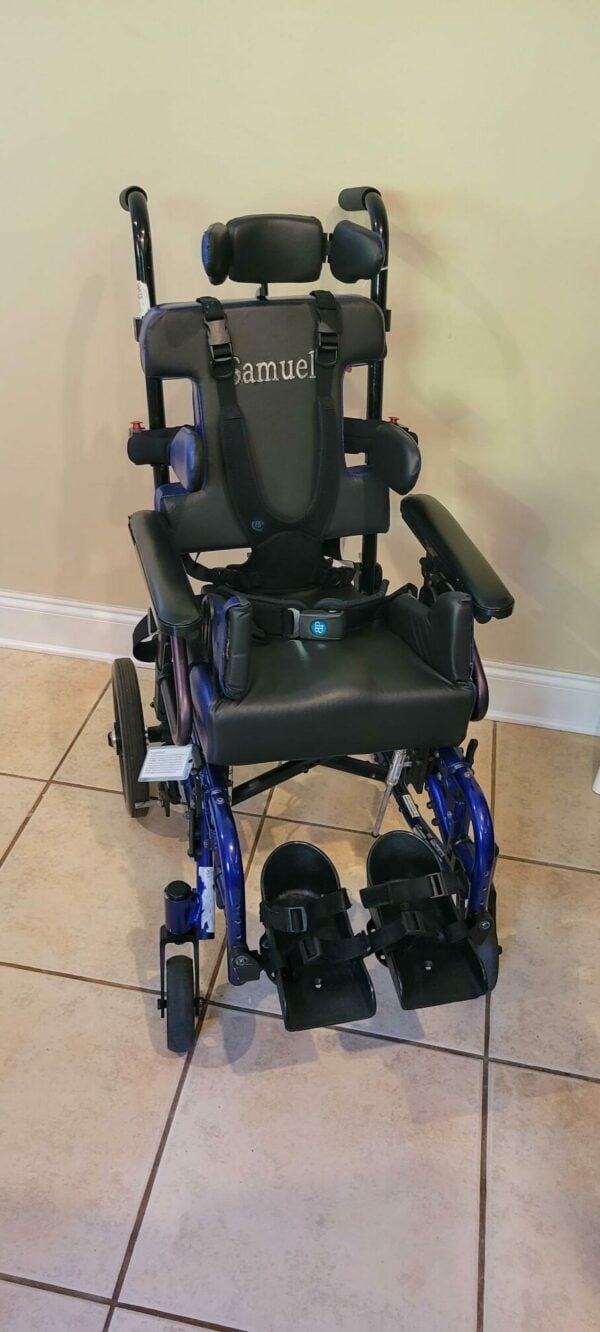 NXT folding tilt in space manual wheelchair, 14" wide