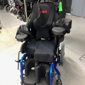 Ki Focus CR Rigid frame Tilt in Space manual wheelchair, 16" wide
