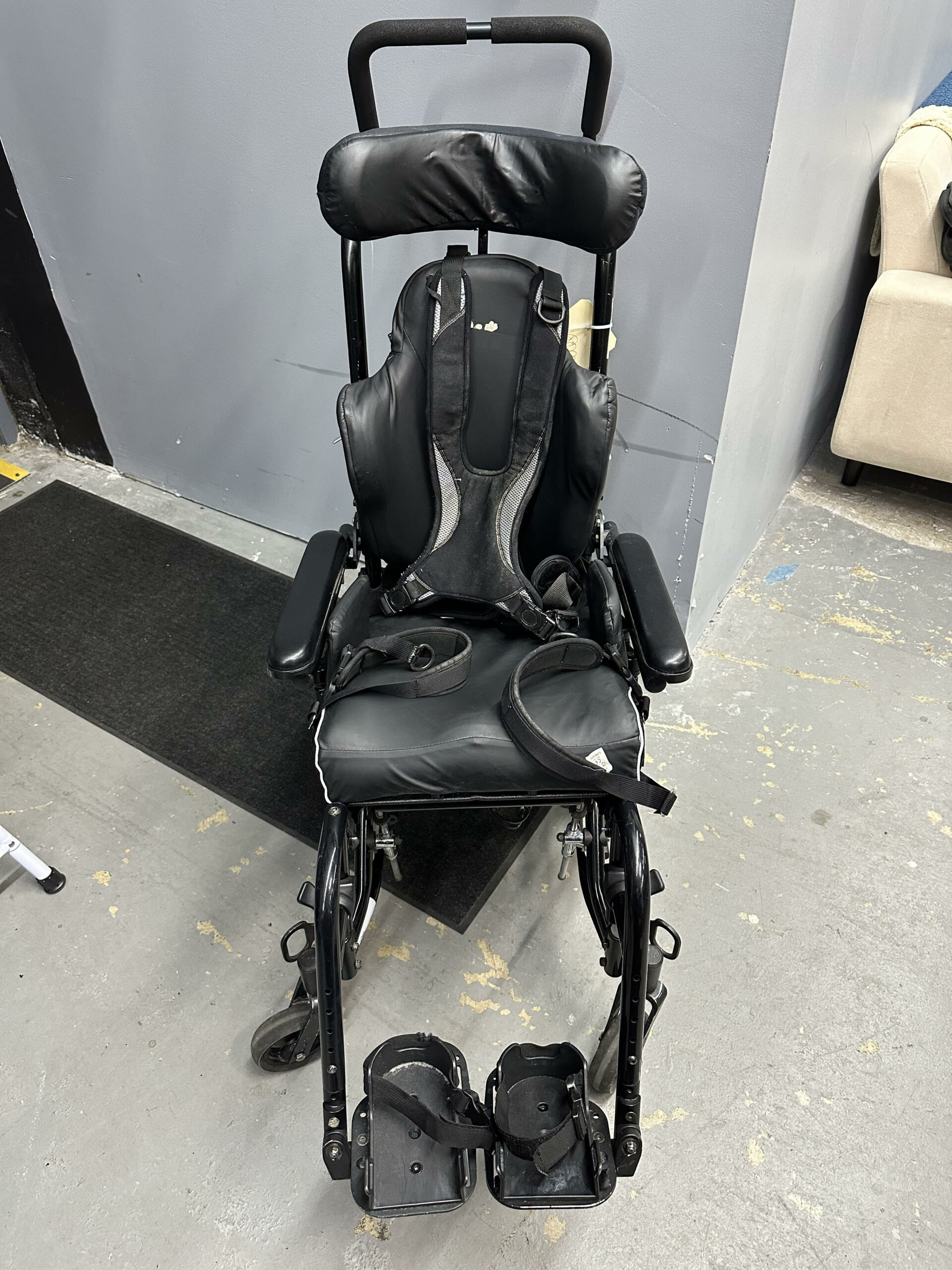 Zippie TS folding tilt in space wheelchair, 14" wide