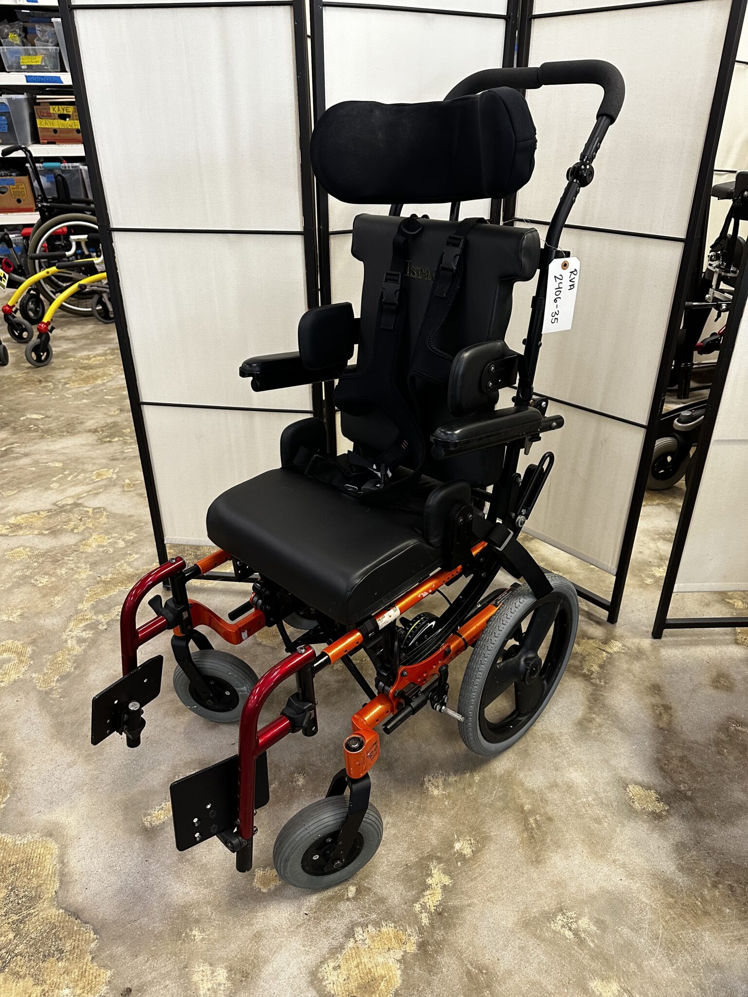 Zippie IRIS tilt in space manual wheelchair, 14" wide Children's