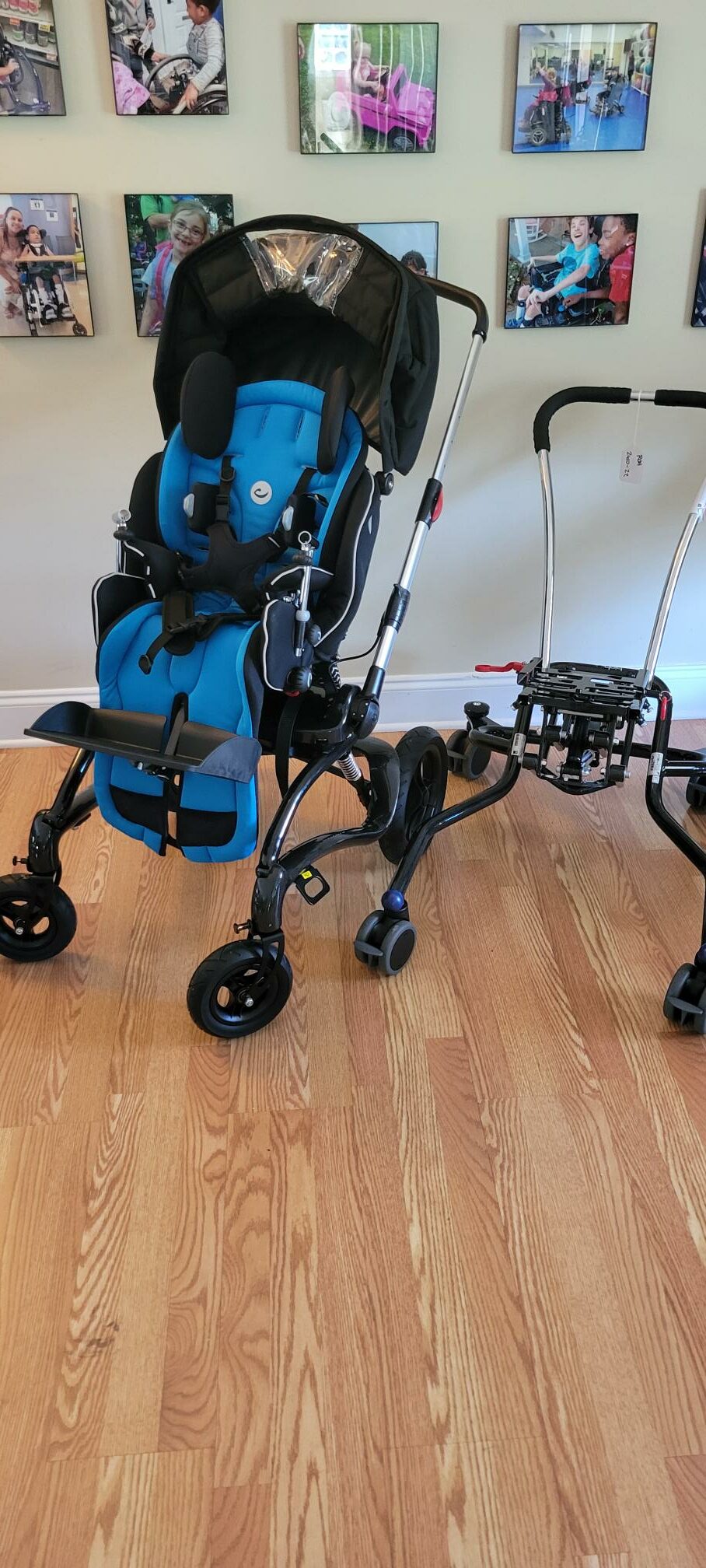 Stingray Adaptive Stroller and hi/lo base - Size 1