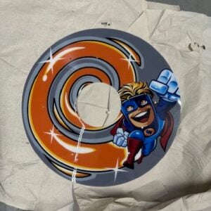Super Hero spoke guards for 22" spoke wheels