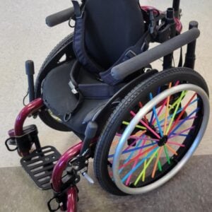 Ki Clik rigid frame manual wheelchair, 11" wide