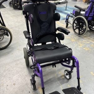 Solara Tilt in space rigid frame manual wheelchair, 17" wide