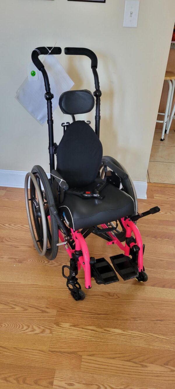 Zippie Xcape folding manual wheelchair, 11" wide