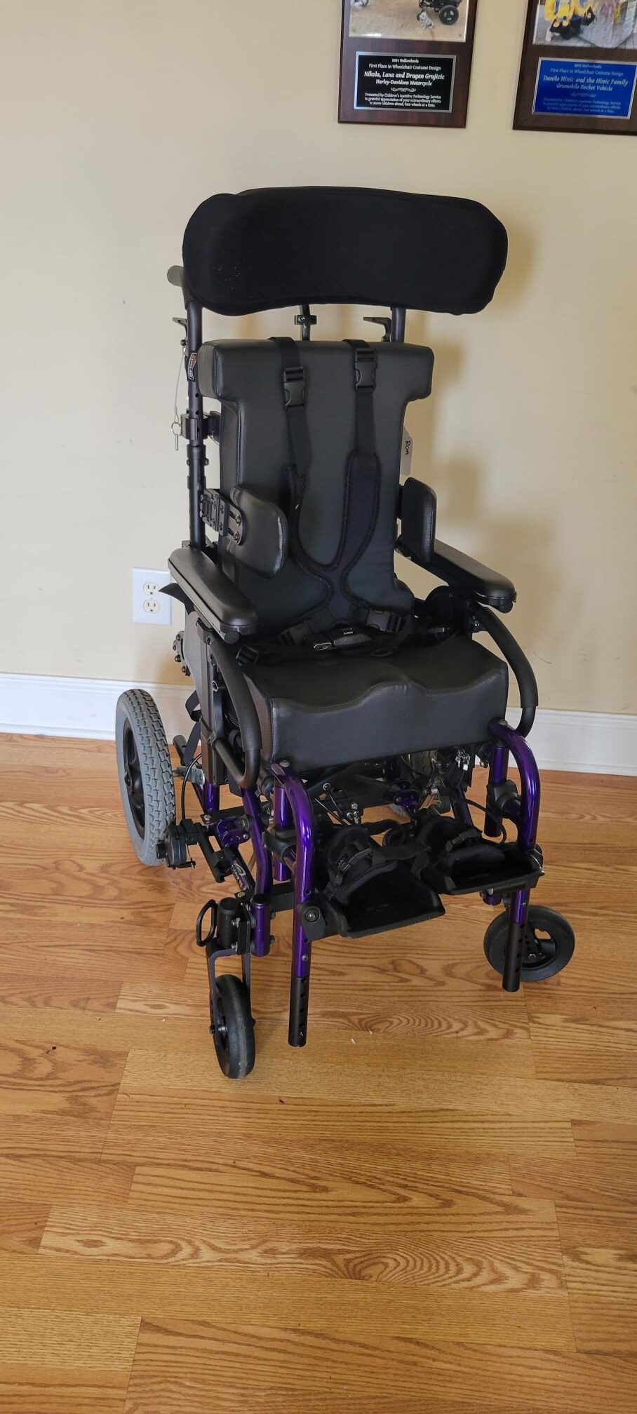 Zippie TS folding manual tilt in space wheelchair, 14" wide