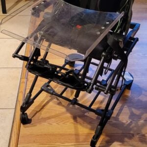Zippie Voyage Seat with hi/lo indoor base