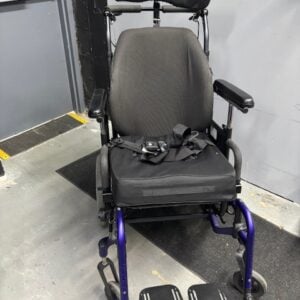 Quickie IRIS tilt and recline rigid frame manual wheelchair, 18" wide