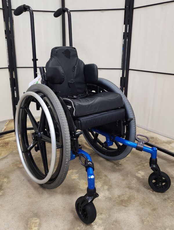 TiLite Pilot rigid frame wheelchair, 11" wide