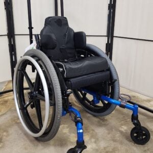 TiLite Pilot rigid frame wheelchair, 11" wide
