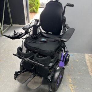 Permobil F5 VS power wheelchair/stander, 16" wide