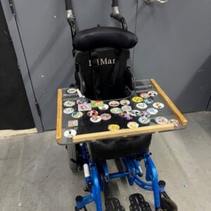 Freedom Designs Pro-CG rigid tilt in space manual wheelchair, 12" wide