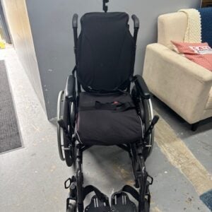 Quickie 2 folding manual wheelchair, 14" wide