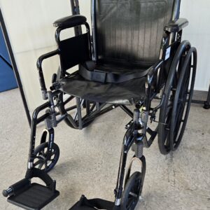 McKesson 'Silver Sport II' folding, lightweight, manual wheelchair
