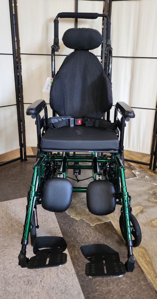Freedom Designs Pro CG Tilt in space wheelchair, 16" wide