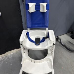 Rifton Blue Wave toileting chair, small
