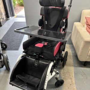 Quickie IRIS rigid frame tilt in space manual wheelchair, 16" wide