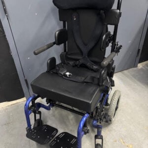 Zippie IRIS rigid frame tilt in space wheelchair, 18" wide