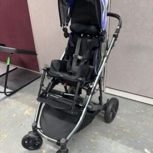 Zippie Voyage adaptive stroller, 8" wide (Kelly using)