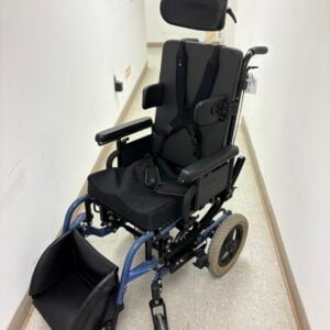 Quickie ‘IRIS’ tilt in space rigid frame wheelchair -16″ Wide