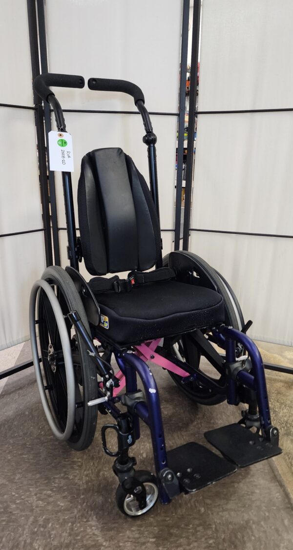 Zippie Xcape folding manual wheelchair - 12" Wide
