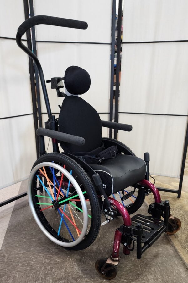 Ki Mobility clik rigid frame wheelchair, 11" wide