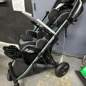 Voyage adaptive stroller with moderate seating, 11" wide