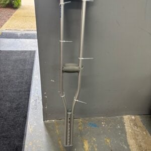 Aluminum Underarm Crutches, adult