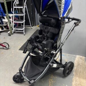 Zippie Voyage adaptive stroller, 8" wide