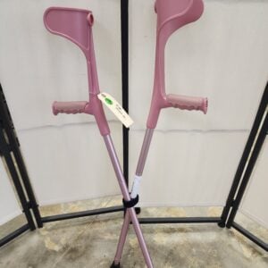 European  Aluminum Lofstrand crutches
