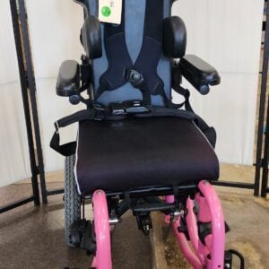 Quickie Zippie TS folding frame wheelchair, 10" wide